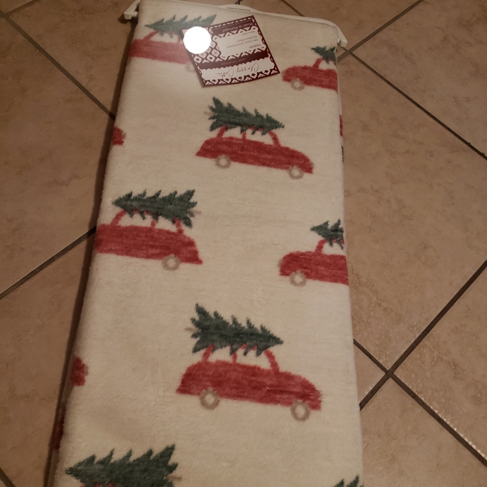 Christmas Tree Throw Blanket